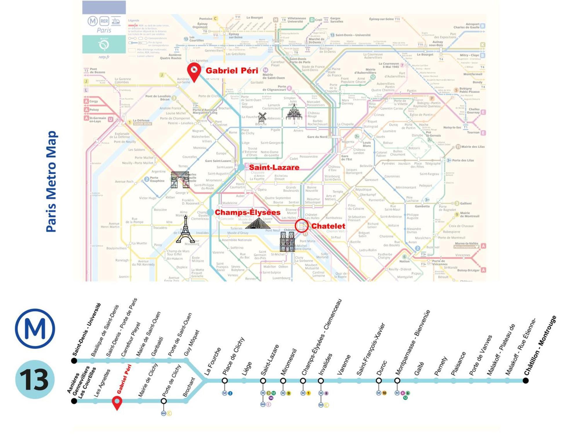 Apartment Metro-Paris Asnières Extérieur photo